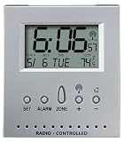 Homedics DWS-100 Envirostation Atomic Travel Alarm Clock with Indoor Thermometer