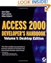Access 2000 Developer's Handbook Volume 1: Desktop Edition