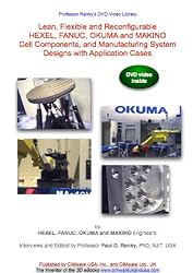 Lean, Flexible and Reconfigurable HEXEL, FANUC, OKUMA and MAKINO Cell Components, and Manufacturing System Designs with Application Cases