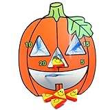 Jack-O-Lantern Bean Bag Toss Game