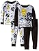 Star Wars Boys 4-Piece Cotton Pajama Set
