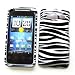 HTC EVO Shift 4G (Sprint) Snap On Protector Hard Case "Zebra Pattern" Design
