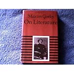 Maxim Gorky on literature book cover