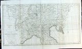 1800 LARGE MAP EMPIRE OF GERMANY BY CAPTAIN CHAUCHARD