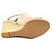 FRANCO SARTO Women's Fauna Peep Toe Wedge