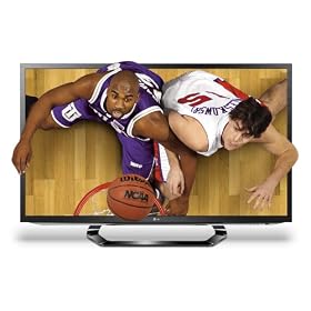 LG 47LM6200 47-Inch Cinema 3D 1080p 120 Hz LED-LCD HDTV with Smart TV and Six Pairs of 3D Glasses by 