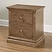 Westwood Design Pine Ridge/Stone Harbor 2 Drawer Nightstand, Cashew