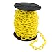 Mr. Chain Reel Plastic Barrier Chain, Yellow