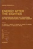Energy after the eighties