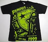 FAMOUS STARS AND STRAPS （フェイマス スターズ アンド ストラップス）／Seek and Destroy（Black w/Lime）Ｔシャツ シーク　アンド　デストロイ　ブラック　ライム