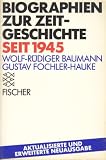 Produkt-Bild: Biographien zur Zeitgeschichte seit 1945.