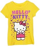 Hello Kitty Girls 2-6x Raining Hearts Graphic T-Shirt