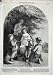 1860 Portland Gallery Art Children Country Goat Flowers