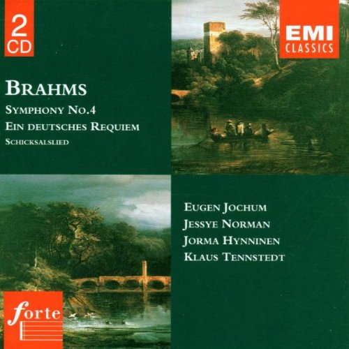 Produkt-Bild: Symphony No. 4/Deutsches Requiem/Schicksalslied