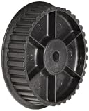 Timing Belt Pulley Lexan Polycarbonate, 3mm Pitch, 75.6mm Diameter, 8mm Bore, Single Flange, 9mm Wide Belt