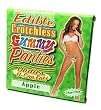 Edible Panties Apple Gummy Women's Underwear