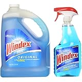 Windex&reg; Complete Glass & Multi Surface Cleaner Trigger Spray 946mL/1 Qt + Refill 1 Gallon