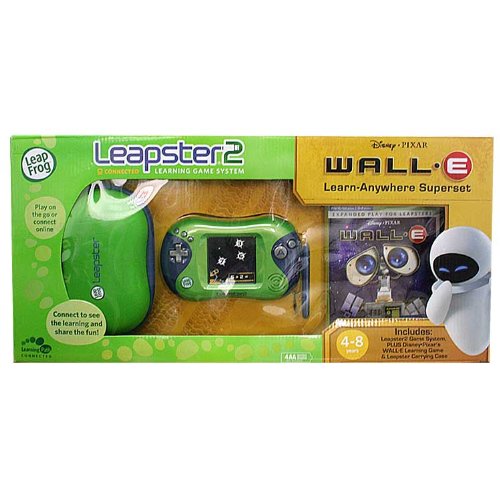 Leapster 2 Learning Game System with BONUS Case and Wall-E Game