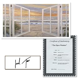 "The Open Window" by Joval Signed Giclee Art COA