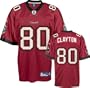 Michael Clayton Jersey: Reebok Red Replica #80 Tampa Bay Buccaneers Jersey
