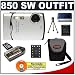 Search Our Specialty Mall : Olympus Stylus 850SW 8MP Waterproof Digital Camera with Image Stabilized 3x Optical Zoom (Silver) + Transcend 4GB microSDHC Card with Card Reader + Spare Li-42B Battery for Olympus + Compact Padded Camera Case
