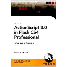 ActionScript 3.0 in Flash CS4 Professional for Designers (Mac/PC DVD)