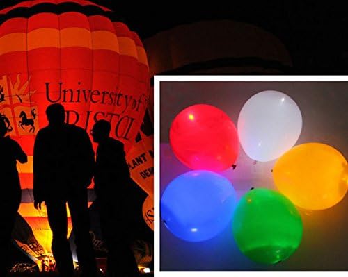 Best DD2® LED Light Up Balloons 20 Assorted Color Kids' Party Balloons Party Supplies