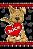 Be Mine Puppy Valentine's Day House Flag Love Hearts Dog Pet Banner 28" x 40"