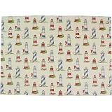 Lighthouses Light Houses Vintage Reproduction Poster Decoupage or Gift Wrap Paper 20 by 28"