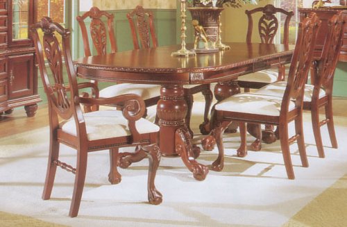 Richmond Double Pedestal Table Side/Arm Chair