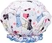 Spa Sister Bouffant Shower Cap Lingerie Print