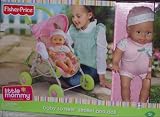 Little Mommy Baby Stroller & Doll