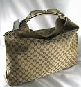 Gucci Handbags (Beige/Brown/White) Large Horsebit Hobo Bag 114900 - PRICE REDUCED