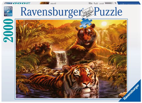 See Ravensburger At the Water Hole 2000 Piece Puzzle