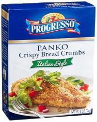 Progresso Italian Panko Style Breadcrumbs, 8-Ounce Canister (Pack of 12)