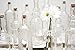 Vintage Decanter Bottles & Bud Vases w/ Corks, Clear Glass, Assorted, Set of 12