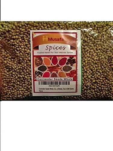 Corriender Seeds Whole, Coriander Seeds, Corriander Seeds, Dry Dania, 7oz or 200 Grams