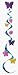 Beistle - 50075 - Butterfly And Flower Whirls - Pack of 6