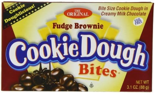 Fudge Brownie Cookie Dough Bites 88 g (Pack of 3)