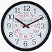 Kincaid Wall Clock with Military Time
