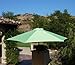 Formosa Covers 9ft Umbrella Replacement Canopy 6 Ribs in Avocado Lime Green (Canopy Only)