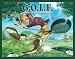 GOLF - He Da Man Tin Sign , 16x12
