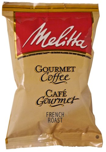 Melitta Gourmet Coffee French Roast Ground Coffee, 2.5-Ounce Pouches (Pack of 42)