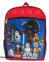 Star Wars Lego Backpack Fullsize 16"