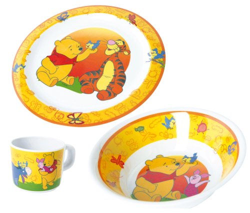 Dinico 17999065 - Winnie the Pooh Geschirrset 3-tlg.