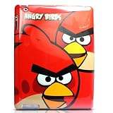 Angry Birds Hard Cover Case & Free Screen Protector for iPad 2 2nd iPad 3 (New iPad) - Red Birds