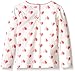 Nannette Girls' Little 3 Piece Heart Printed Shirt Vest and Legging Set