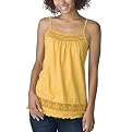 Juniors' Mossimo Supply Co. Layered Lace Camisole - Golden Seal