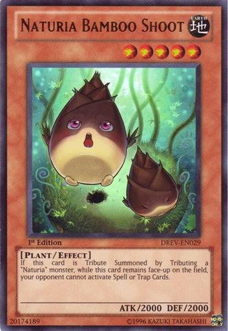Yu-Gi-Oh! - Naturia Bamboo Shoot (DREV-EN029) - Duelist Revolution - 1st Edition - Ultra Rare