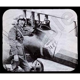 Eddie Rickenbacker with Nieuport 28 Mouse Pad